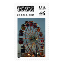 ferris wheel postage stamp