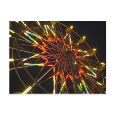 Ferris Wheel Post Card