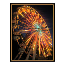 Ferris Wheel Print by ElfLaBelle Ferris Wheel Print