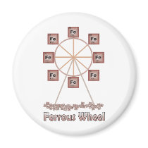 Ferrous Wheel Iron Chemistry Item Magnets