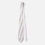 Ferrous Wheel Iron Chemistry Item Neck Tie