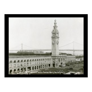 Ferry Building, San Francisco Vintage Postcard