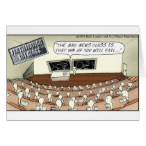 Fertilization 101 Hilarious Cartoon Gifts & Tees cards