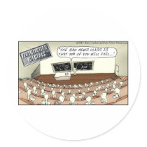 Fertilization 101 Hilarious Cartoon Gifts & Tees stickers