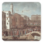 Festival of the Blessed Virgin Mary on Santa stickers