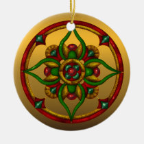 Festive Alabama State Christmas Ornament ornaments