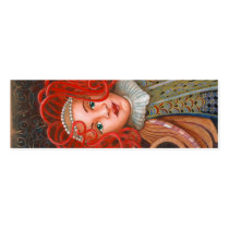 Festive Angel Gift Tag Business Card