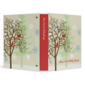 Festive Birds Holiday Recipe Binder by litabug Festive Birds Holiday Recipe Binder