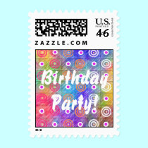 Festive Birthday Party! stamps