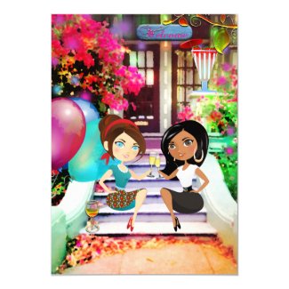 Festive Colorful Housewarming Party Invitation