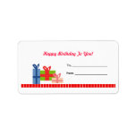 Festive Custom Address Label