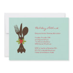 Festive Cutlery Holiday Party Invitation