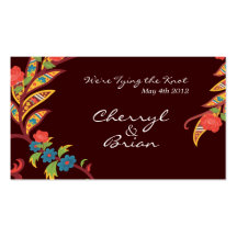 Festive Flowers Business Card