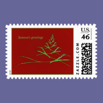 Festive fractal tree stamps
