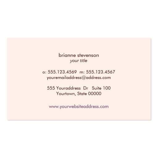 Festive Fun Brown Linen Colorful Glitter Look Business Card Templates (back side)