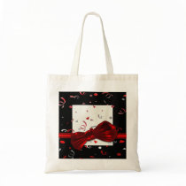 Festive, fun, party tote bags