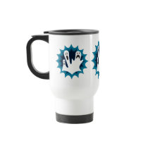 Festive Halloween Ghosts Mugs