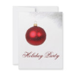 festive Holiday Party Invitations invitations
