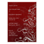 festive  Holiday Party Invitations invitations