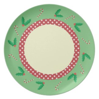 Festive Holiday Plate