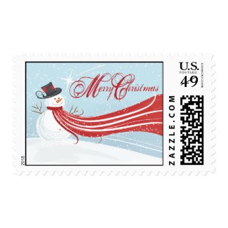 Festive Holiday Stamp