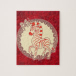 Festive Holiday Zebra Unicorn Puzzles