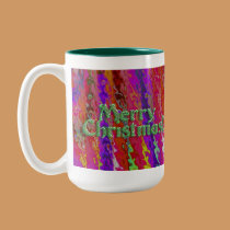 Festive Merry Christmas mugs by Perlyyyy Festive Merry Christmas mugs