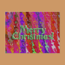 Festive Merry Christmas postcards by Perlyyyy Festive Merry Christmas postcards