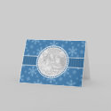 Festive Modern Style Holiday Card Template