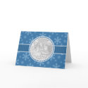 Festive Modern Style Holiday Card Template by mariannegilliand Festive Modern Style Holiday Card Template