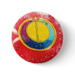 festive moon button
