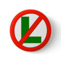 Festive Noël (No L) Button