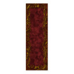 Festive ornamental bookmark or tag Festive ornamental bookmark or tag