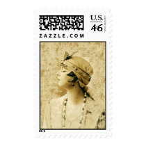 Festive Outfit Postage Stamp