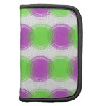 Festive Purple & Lime Green Pattern planners