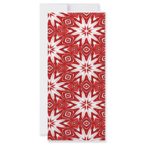 festive red ornament pattern rack cards by fotowino festive red ornament pattern rack cards