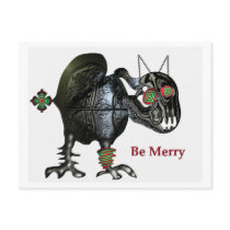 Festive season depression postcards