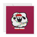 Sheep Christmas Party Invitations