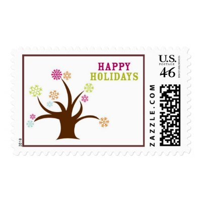 festive tree stamp by DembyandSolomon