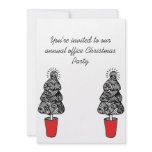Festive Trees Party Invitation