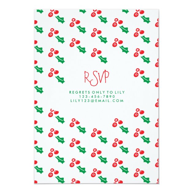 Festive Ugly Sweater Christmas Party Invitations