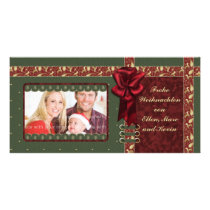 Festliches Weihnachts Design photo cards