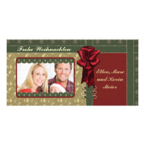 Festliches Weihnachts Design photo cards