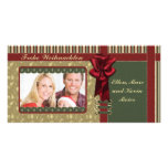 Festliches Weihnachts Motiv photo cards