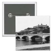 Festung Marienberg Fortress Pinback Button