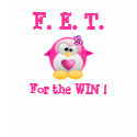 FET FTW Girl t-shirts