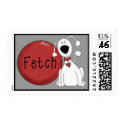 Fetch! dog Stamp stamp