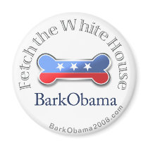 Fetch the White House magnet by BarkObama Fetch the White House magnet