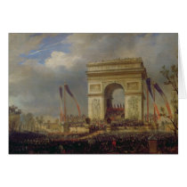 Fete de la Fraternite at the Arc de Triomphe Card