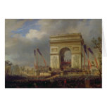 Fete de la Fraternite at the Arc de Triomphe Card